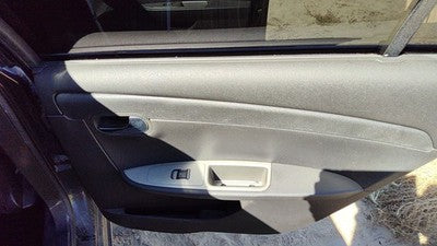 2011 12 Malibu Passenger Right Rear Door Trim Panel With Switches Back 192 Ebony