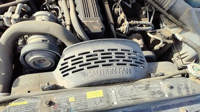 1994 Jeep Grand Cherokee Radiator Cooling Fan Shroud Oem Plastic Housing 4.0L