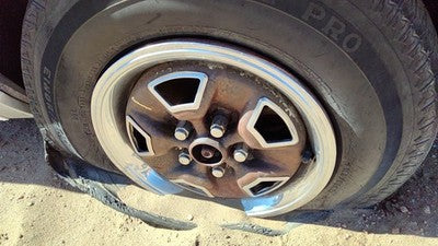 82-86 Firenza 13" Steel Wheel With Chrome Trim Factory Rim Super Stock