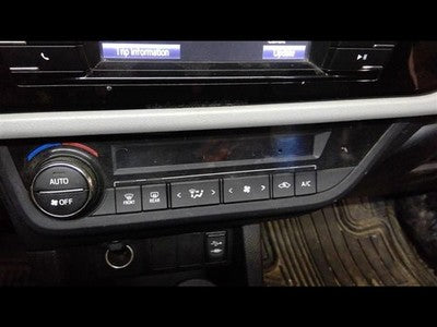 2014-2016 Toyota Corolla Temperature Control Automatic Atc Head Unit Oem Heater