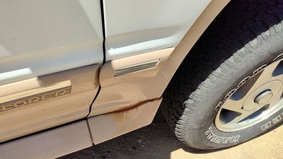 1993 Ford Explorer Passenger Right Moulding From Fender Oem Trim Strip White