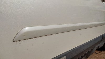 10-14 Legacy Outback Driver Left Front Upper Moulding From Door Trim Satin White