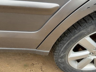05-09 Legacy Outback Driver Left Rear Lower Moulding From Door Back Silver Slq