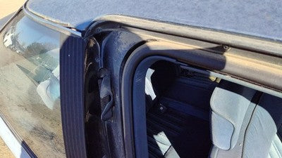 1989 Olds Cutlass Cierra Passenger Right Trim Panel Moulding Behind Door Oem