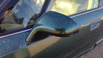 1992-1999 Olds 88 Driver Left Side Mirror Door Mounted Oem Green Power 25551197