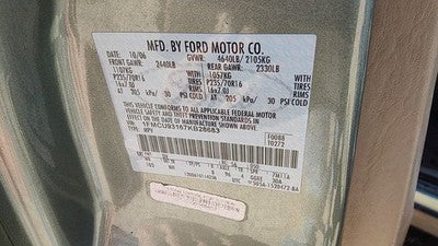2007 Ford Escape Wiring Harness For Engine Oem 3.0l