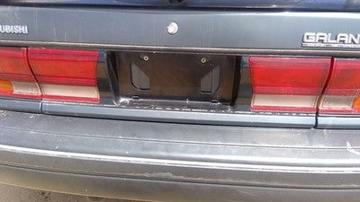 90-92 Galant Vr-4 License Plate Trim Panel From Trunk Wth Middle Tail Lights Awd
