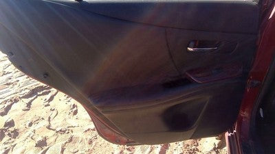 10-12 Lexus Hs250h Hybrid Driver Left Rear Inside Door Trim Panel Back Black 25