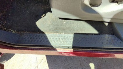2003 F250 Super Duty Passenger Right Sill Step Trim Panel Oem Gray