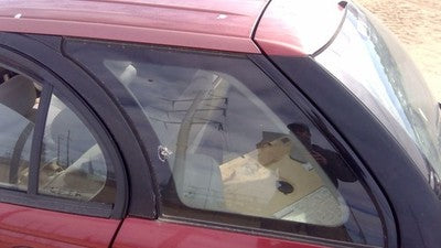 1996-1999 Saturn Sw2 Driver Left Rear Quarter Glass Back Side Window Oem