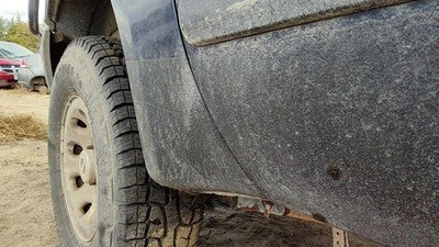 1999-2007 F350 Powerstroke Driver Left Front Fender Oem Blue F81z16006aa