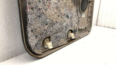 01 02 Sierra 2500 Hd Passenger Right Rear Door Panel With Switches Graphite 12D