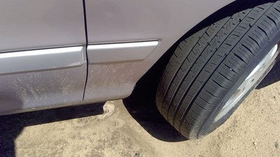 1995-97 Toyota Avalon Passenger Right Moulding From Fender Trim Strip Silver 4N5