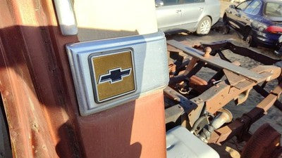 1983 Chevy K30 Driver Left Rear Moulding On Quarter Panel Oem