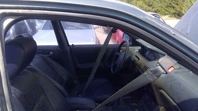 1991 Galant Vr-4 Passenger Right Front Power Seat Belt Sliding Track Assembly