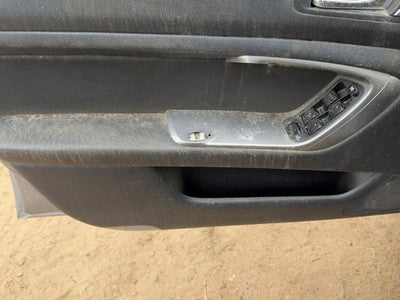 09 Legacy Outback Driver Left Front Door Trim Panel With Master Switch Black