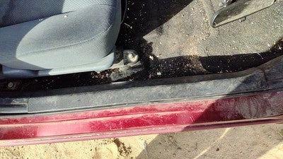 2006 Mitsubishi Galant Passenger Right Lower Sill Step Moulding Trim Panel Gray