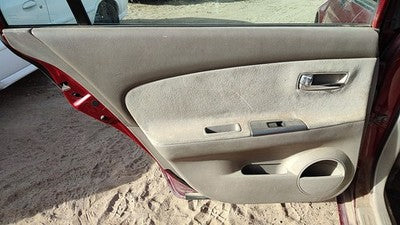 05-06 Nissan Altima Driver Left Rear Door Trim Panel With Switches Back Blond C