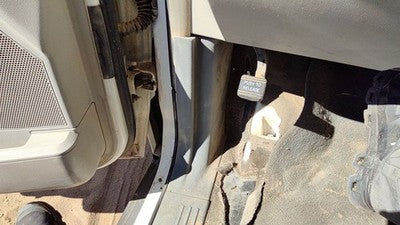 2008 Dodge Grand Caravan Driver Left Lower Kick Trim Panel Oem Gray Ds