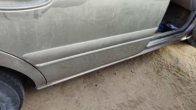 97-02 Century Passenger Right Rear Moulding From Door Back Trim Strip Silver