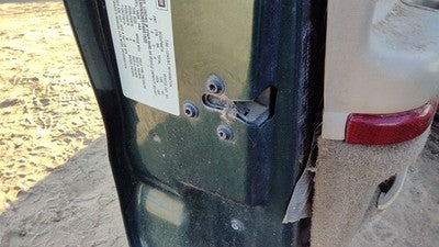 1996 Olds 88 Driver Left Front Door Latch With Rods/Cables Oem