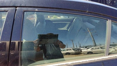 2007-2012 Nissan Sentra Driver Left Rear Side Window Door Glass Oem Back