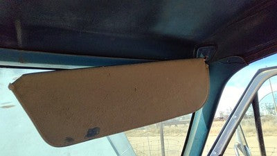 1982 Ford F150 Passenger Right Sun Visor Oem Blue