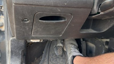 2007 Saturn Ion Lower Dash Under Column Knee Bolster Trim Panel Oem Black 19E