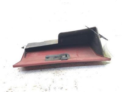 1989 Ford F350 Glove Box Assembly Complete Door With Latch Oem Red