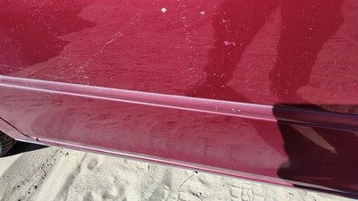02-06 Camry Driver Left Front Moulding From Door Oem Trim Strip Salsa Red 3Q3