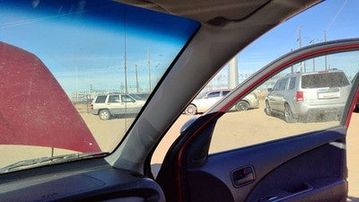 2004 Mitsubishi Outlander Passenger Right A Pillar Trim Windshield Post Panel