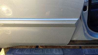 09 Honda Pilot Passenger Right Rear Moulding From Door Back Trim Strip Silver Si