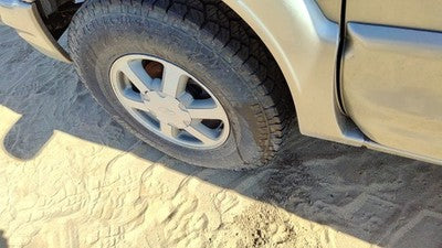 1998-2001 Olds Bravada Driver Left Front Wheel Flare Moulding Fender Pewter 11U