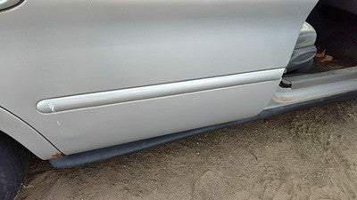 97 Ford Taurus Passenger Right Rear Moulding From Door Back Trim Strip Silver Ts
