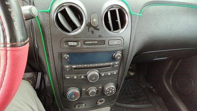 2006-2011 Chevy Hhr Trim Bezel Around Radio Surround Dash Panel Oem Black 19B