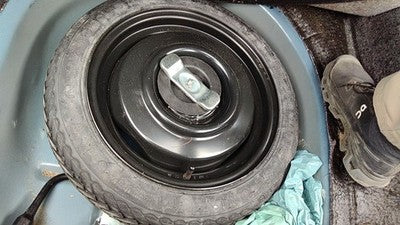1985-1990 Olds Cutlass Calais 15 Compact Spare Mini Donut Wheel Tire Oem