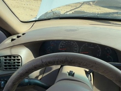 1997-2004 Ford F150 Trim Bezel Around Radio Surround Dash Panel Oem Tan Ex