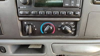 1999-04 F350 Powerstroke Temperature Control Module In Dash Heater Ac Head Unit