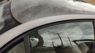 1999 Saturn Sl2 Passenger Right Rear Moulding On Quarter Panel Oem Gray