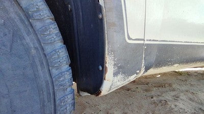 2004 Nissan Titan Driver Left Front Fender Oem Q10 White Hail 631017s031