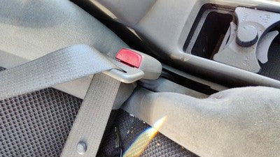 07-10 Nissan Sentra Passenger Right Front Seat Belt Buckle Receiver Oem Black W