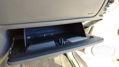 2000 Olds Bravada Glove Box Assembly Complete Door With Latch Oem Pewter 922