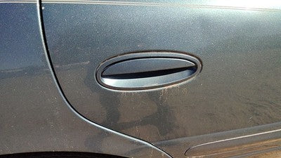 00-04 Lesabre Buick Lesabre Passenger Right Rear Outside Door Handle Back Blue