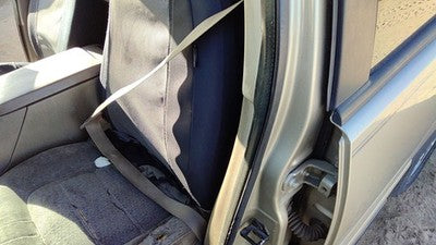 2002-2005 Ford Explorer Driver Left Front Seat Belt Retractor Shoulder Rp Tan
