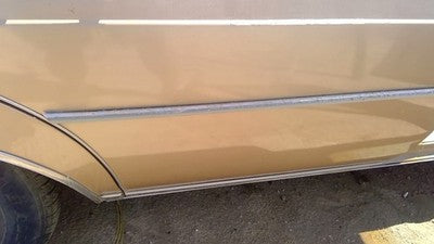 1985 Olds 88 Passenger Right Rear Moulding From Door Oem Back Trim Strip