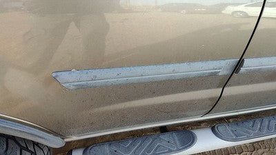 2000-2004 Nissan Xterra Passenger Right Rear Moulding From Door Back Trim Strip