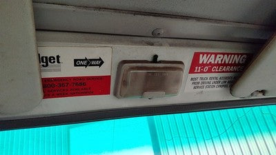 1996 Isuzu Npr Dome Light Oem Gray