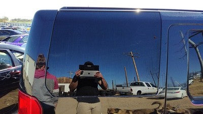 2005-2009 Land Rover Lr3 Passenger Right Rear Quarter Glass Back Side Window Oem