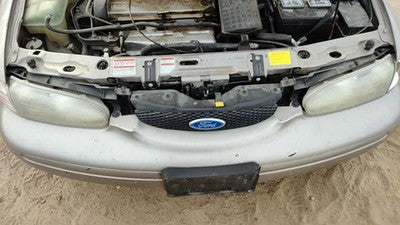 1995-1997 Ford Contour Complete Header Panel Assembly Oem Headlights Grille Oem