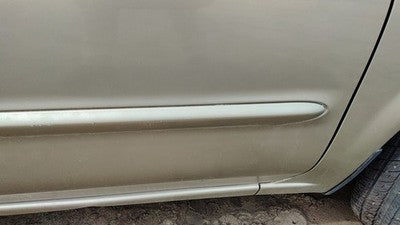 00-01 Nissan Maxima Passenger Right Front Moulding From Door Oem Trim Strip Gold
